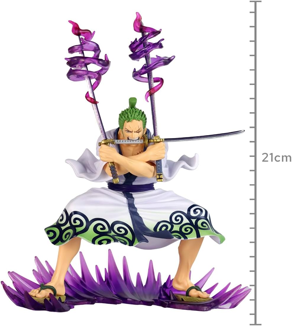 Banpresto ONE Piece - Roronoa Zoro - Figurine DXF 13cm