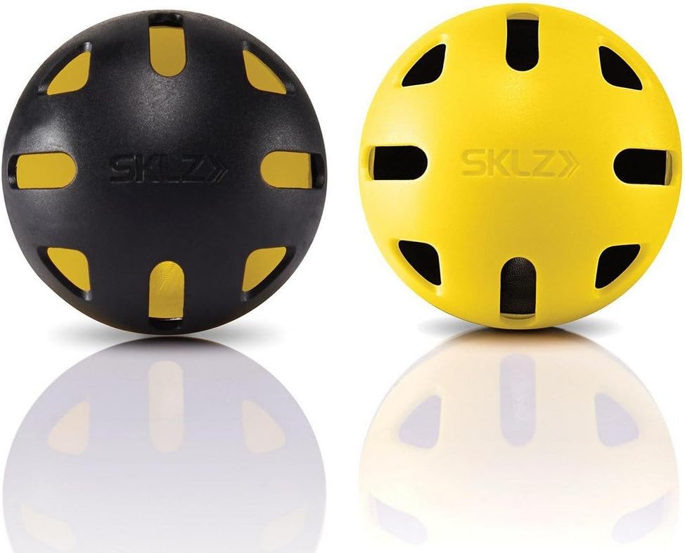 SKLZ Impact Limited-Flight Practice Baseball, Softball und Mini-Bälle Baseballs - 12er Pack, Basebal