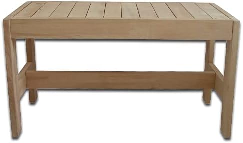 Saunabank Erle Gr. III: LBH 62x35x30 cm 62x35x30 (LxBxH in cm), 62x35x30 (LxBxH in cm)