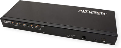 ATEN KH1508AI 8-Port Single User CAT5 IP KVM (On The Net), schwarz