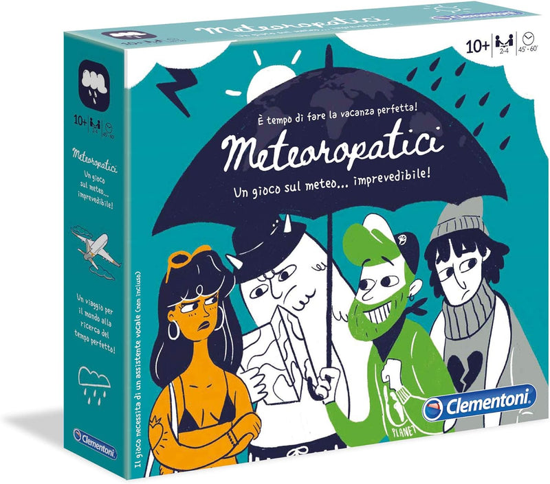 Clementoni Brettspiel Meteoropath Mehrfarbig, Meteoropath