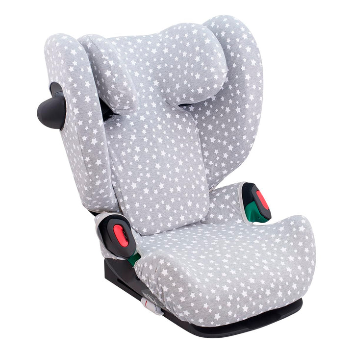 JYOKO KIDS Bezug Kompatibel mit Cybex Solution G I-size (White Star), White Star