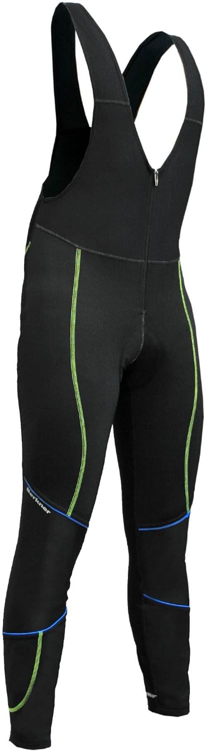 Berkner Radhose Bikehose Trägerhose lang Model: Joshua Schwarz M, Schwarz M