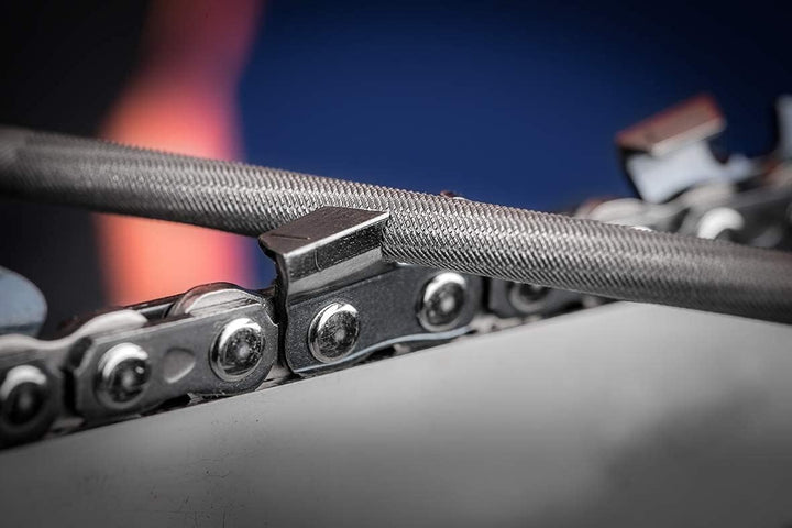 PFERD 17301 Kettensägeschärfgerät Chain Sharp CS-X, Feilen-ø 4,8 mm, 11098048 – Sägezahn und Tiefenb