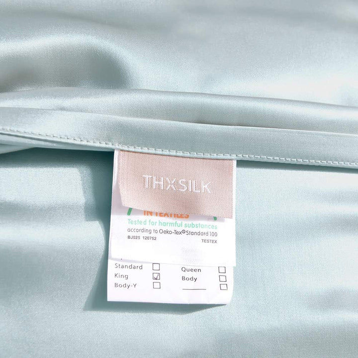 THXSILK 25 Momme Seide Kissenbezug für Haar und Haut - Maulbeerseide Kissenbezug - Hypoallergen mit