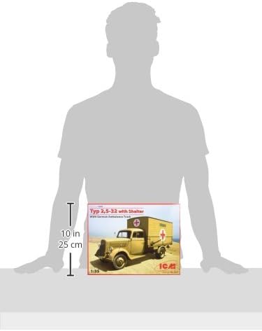 ICM 035402 Opel Modellbau, Hobby, Zusammenbau, detailliert, grau, Mittel