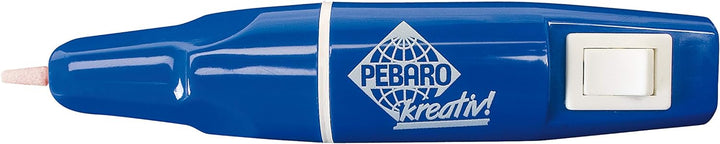 Pebaro 0207 Gravierset Graviergerät, 3 keramische Schleifstifte, 2 diamantierte Schleifstifte, 1 Boh