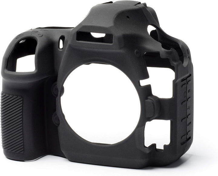 easyCover - Silikon Kameratasche - Schutz für Ihre Kamera - Nikon D850 - Schwarz