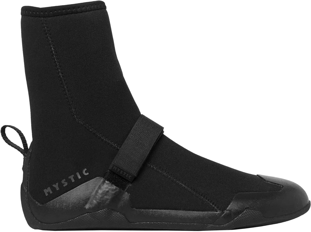Mystic Ease 5mm Round Toe Wetsuit Boots 2023 - Black 49 EU Schwarz, 49 EU Schwarz