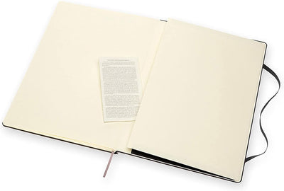 Moleskine - Klassisches Punktraster Notizbuch - Notizheft mit Hardcover und elastischem Verschluss -