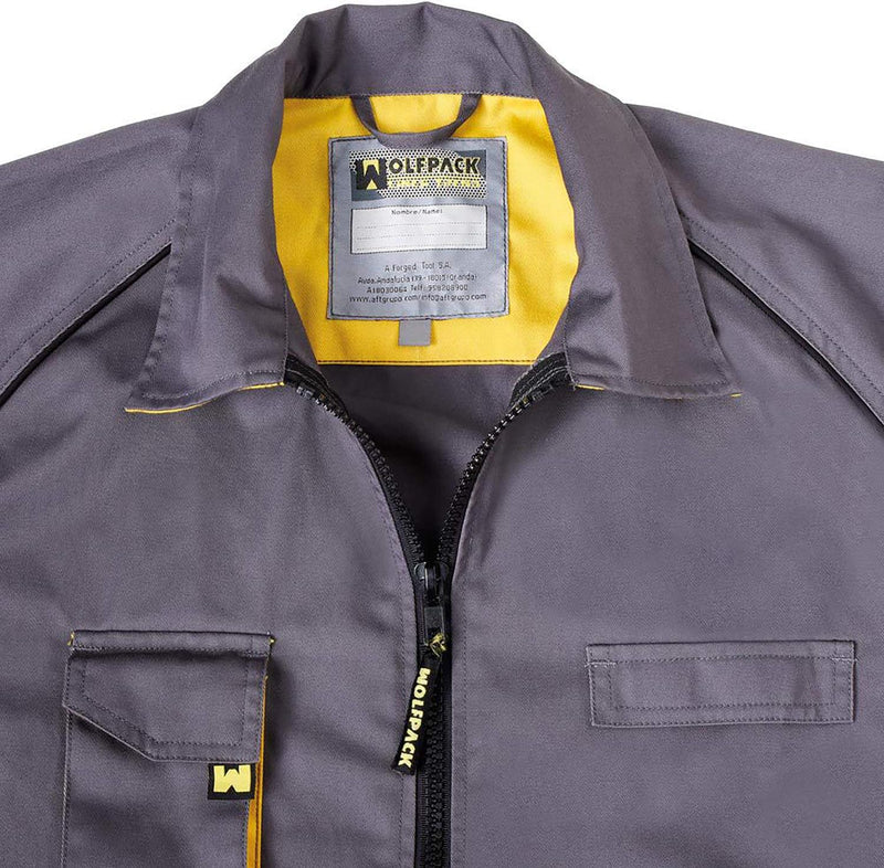 Chaqueta Gris/Amarillo Talla 56/58 XL