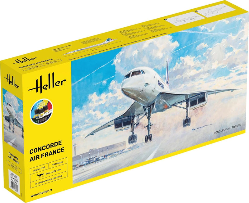 heller - 1/72 Starter Kit Concorde Air Francehel56469