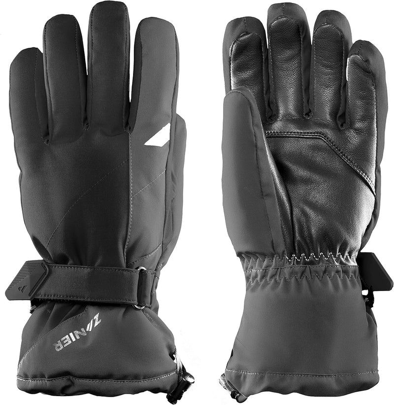 Zanier-Unisex-Handschuhe-FIEBERBRUNN 6.5 Schwarz, 6.5 Schwarz