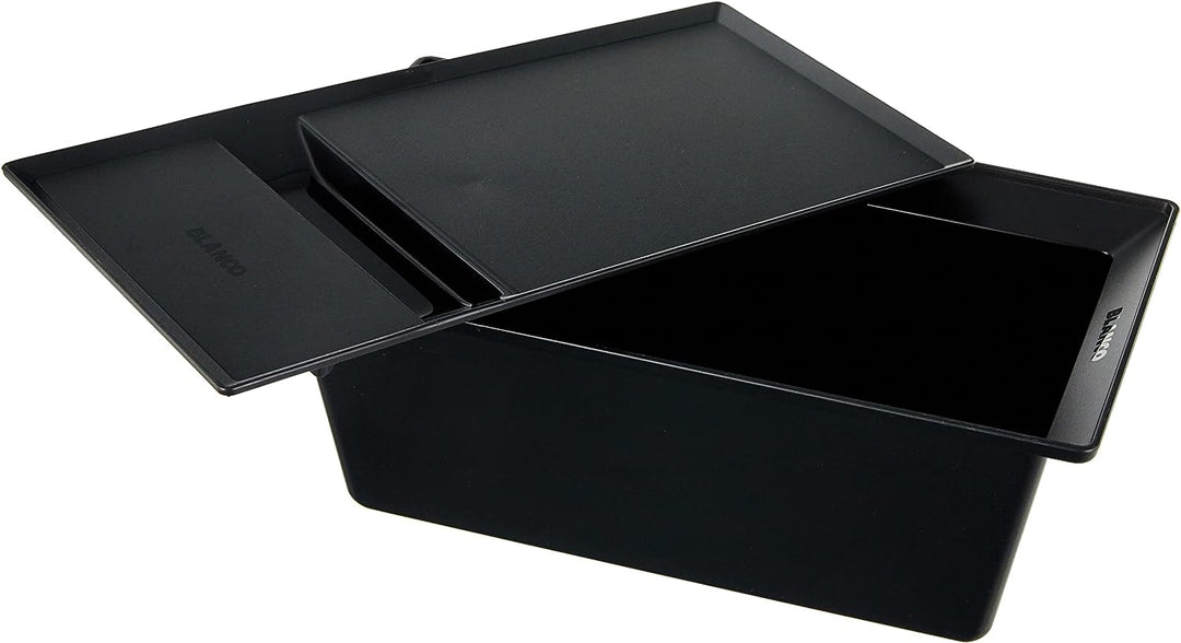 BLANCO Depot-Schale mit Deckel | Kunststoff schwarz | 300 x 166 mm | Passend zur COLLECTIS 6 S