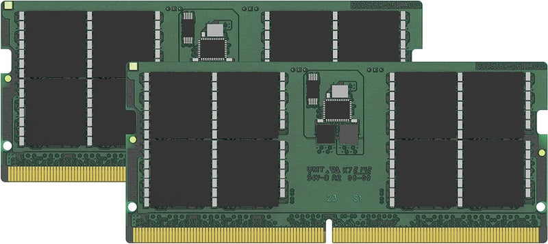 Kingston Branded Memory 64GB (2x32GB) Kit of 2 DDR5 4800MT/s SODIMM Module KCP548SD8K2-64 Laptop-Spe