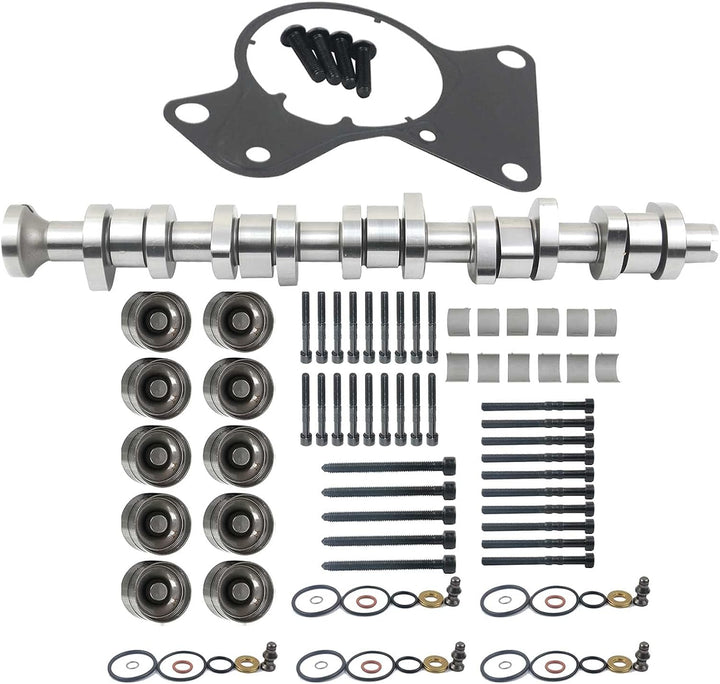 SSFL Nockenwelle + Nockenlagersatz Kompatibel mit Transporter V T5 2.5 TDI AXD AXE BAC BLK 038103673