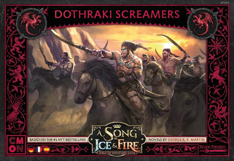 CMON | A Song of Ice & Fire – Schreier der Dothraki | Erweiterung | Tabletop | 2 Spieler | Ab 14+ Ja