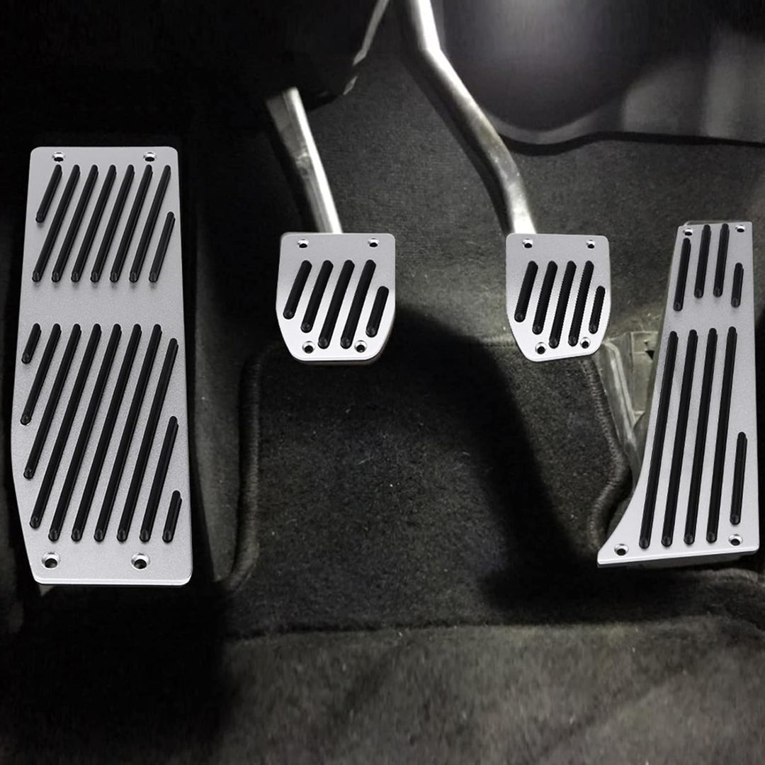 4 Uds almohadilla de Pedal de reposapiés de freno de embrague de transmisión Manual de coche für für