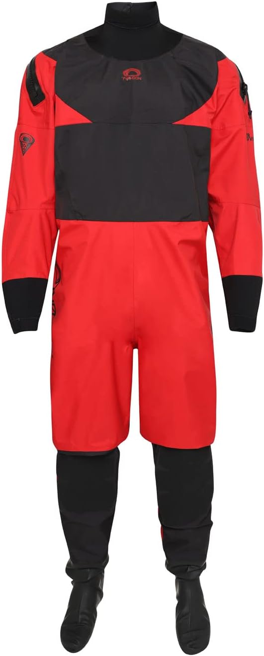 Typhoon 2023 Hypercurve Drysuit & Undersuit - Red/Black M, M