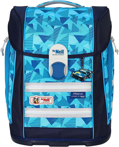 McNeill ERGO Primero McLight Schulranzen-Set 4tlg. Blau ca. 30 x 38 x 22 cm, Blau ca. 30 x 38 x 22 c