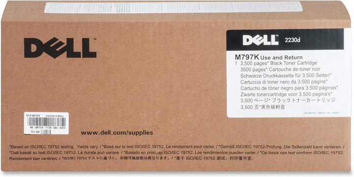 Dell M797K - Toner Cartridge, Use and Return, 3500 Seiten, schwarz