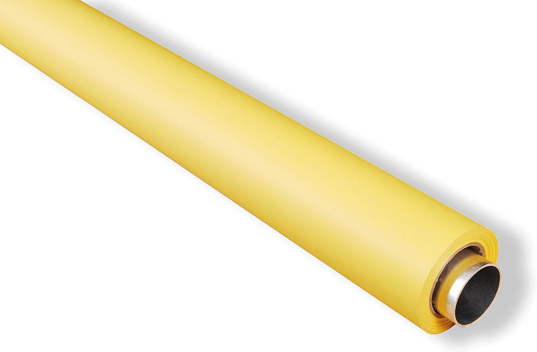 moderntex Papierhintergrund, 11m lang x 2.72m breit gelb, Hintergrundkarton, Expressversand, Gelb
