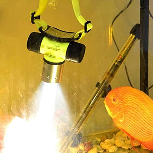 WINDFIRE Tauchstirnlampe, 100000 Lumen Tauchen Schwimmstirnlampe Wasserdichte Unterwasser-Stirnlampe