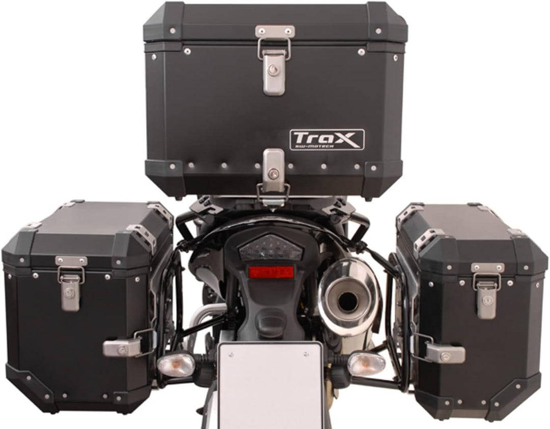 SW-MOTECH EVO Kofferträger, QUICK-LOCK Funktion, Schwarz für Triumph Tiger 1050 (06-12)