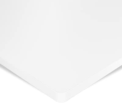 ESMART Germany TPL-126W stabile Schreib-Tisch-Platte aus MDF [Grössenauswahl] 120 x 60 x 2,5 cm - We