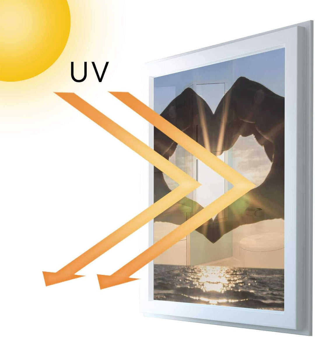 Fenster-Folie Sichtschutzfolie I Fenster Glasfolie Sonnenschutz I Deko Folie für Küche, Bad, Kinderz