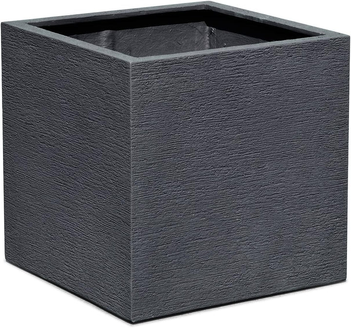 ESCHBACH® Pflanzkübel Cube 30 Nero Anthrazit Quadratisch * 30 x 30 x 30 cm * 10 Jahre Garantie 30x30