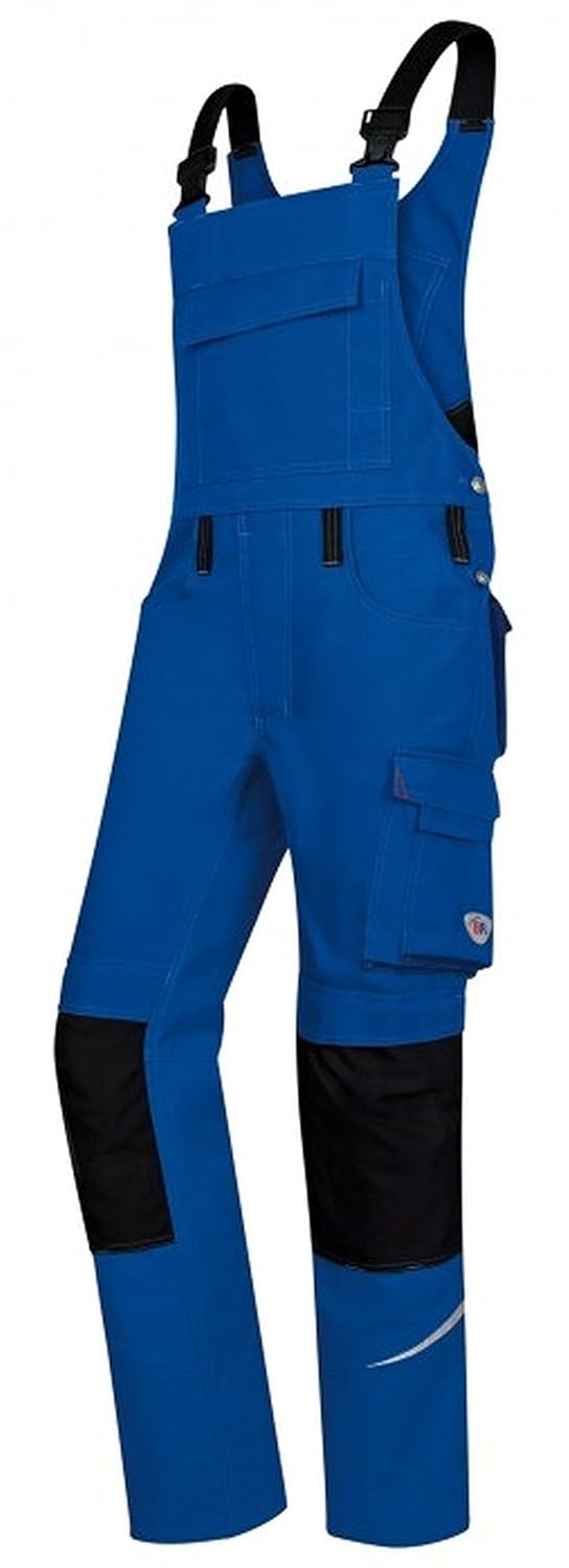 BP 1804-720-13-48l Latzhose, Stretch-Hosenträger mit Clipbefestigungen, 305,00 g/m² Verstärkte Baumw