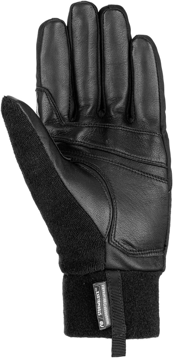 Reusch Herren Roald Stormbloxx Handschuhe 10 black / silver, 10 black / silver