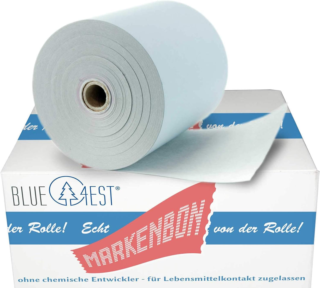30 ökologische BLUE4EST® Thermorollen für Epson TM-T 20 [80m] - markenbon