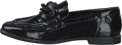 s.Oliver Damen 5-5-24205-29 Penny Loafer 39 EU Black Patent, 39 EU Black Patent