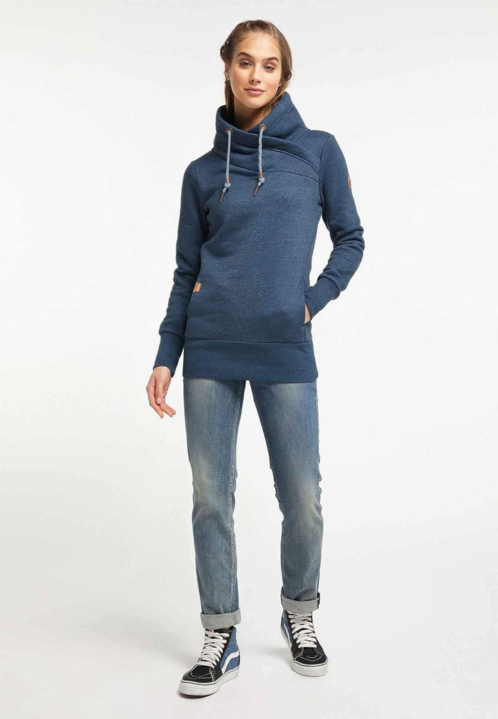 Ragwear Damen Neska Sweatshirt blau L