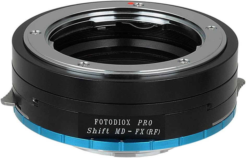 Fotodiox Pro Shift Lens Mount Adapter Compatible with Minolta MD Lenses on Fujifilm X-Mount Cameras