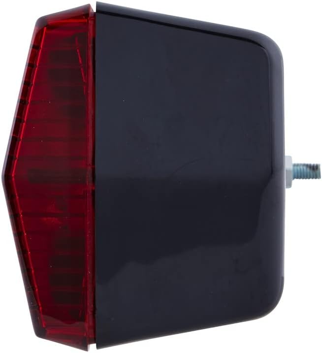 HELLA - Heckleuchte - Glühlampe - 12/24V - Anbau/geschraubt - Lichtscheibenfarbe: rot/gelb - Stecker