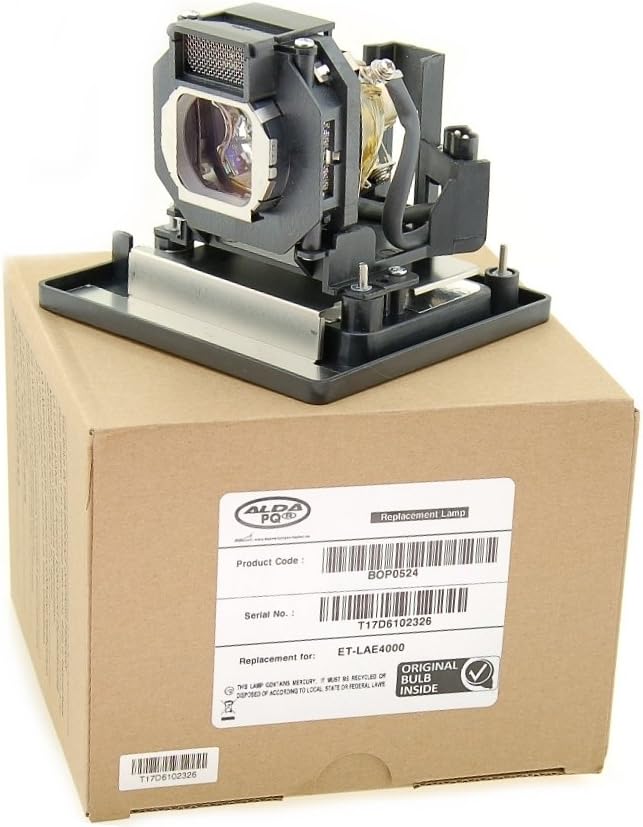 Alda PQ Professionell, Beamerlampe kompatibel mit ET-LAE4000 für PANASONIC PT-AE4000, PT-AE4000U, PT