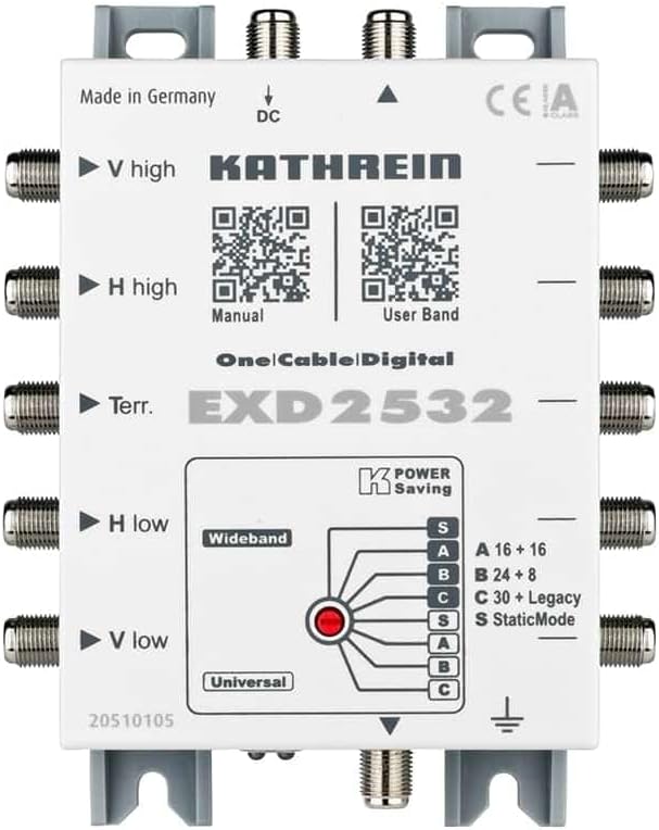 Kathrein 20510105 Multischalter Typ EXD 2532