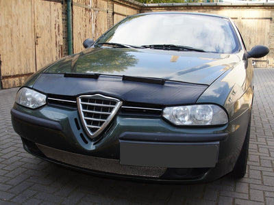 AB-00968 CARBON OPTIK Auto Bra kompatibel mit Alfa Romeo 156 Bj. 1997-2003 Haubenbra Steinschlagschu