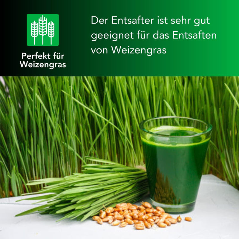 Tribest Z-Star Z-710 Hand-Saftpresse - Manueller Entsafter für Obst, Gemüse und Weizengras - inkl. T