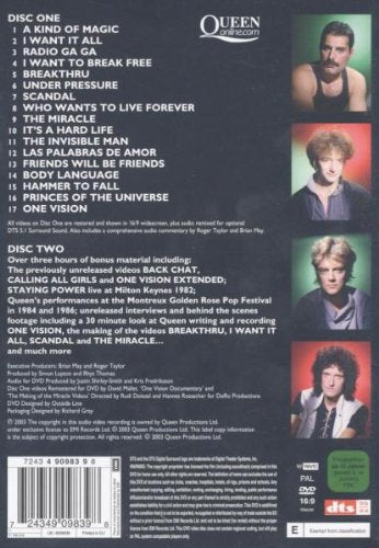 Queen - Greatest Video Hits 2 [2 DVDs], DVD