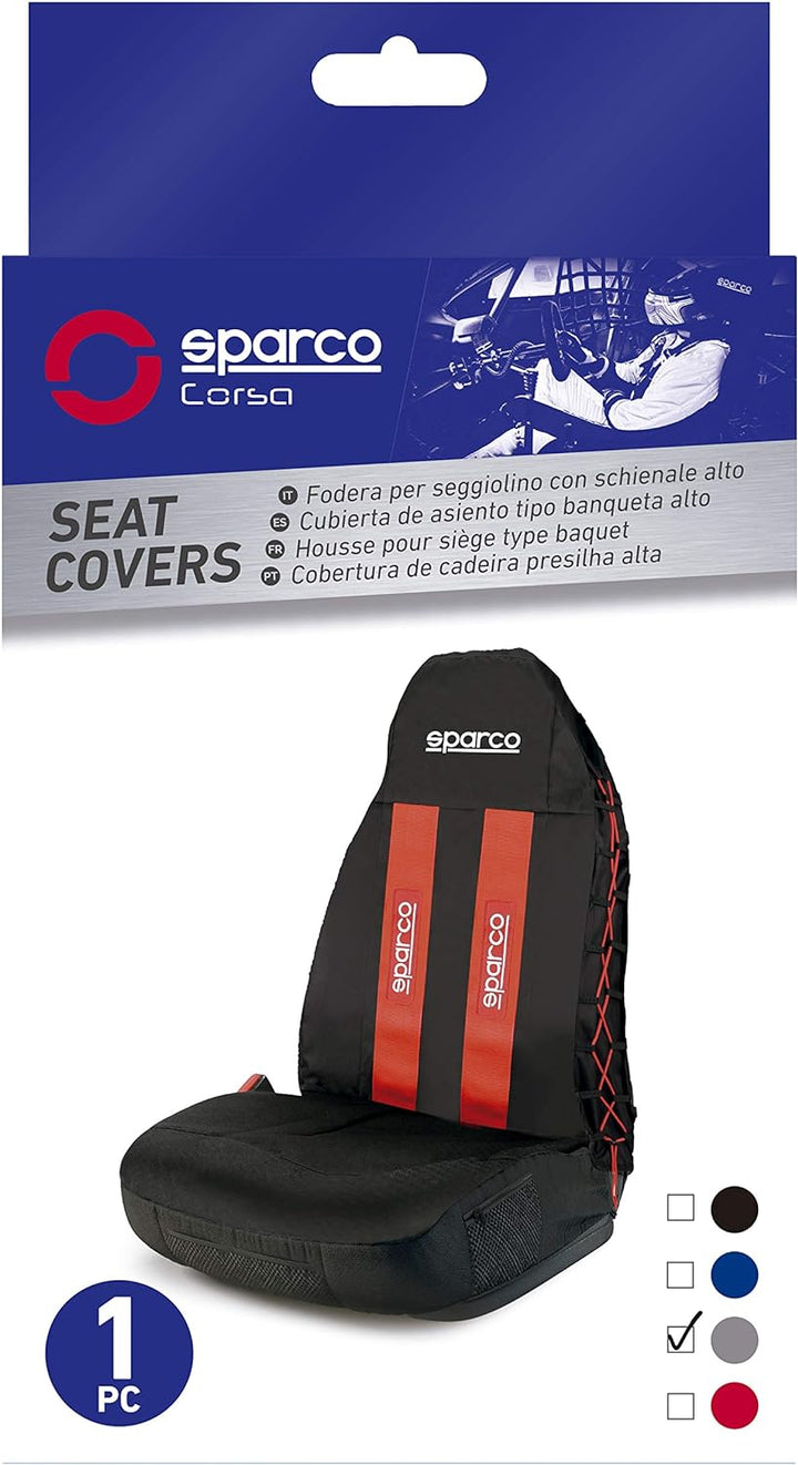 SPARCO SPC1020GR Einzelsitzbezüge Futter, Grau