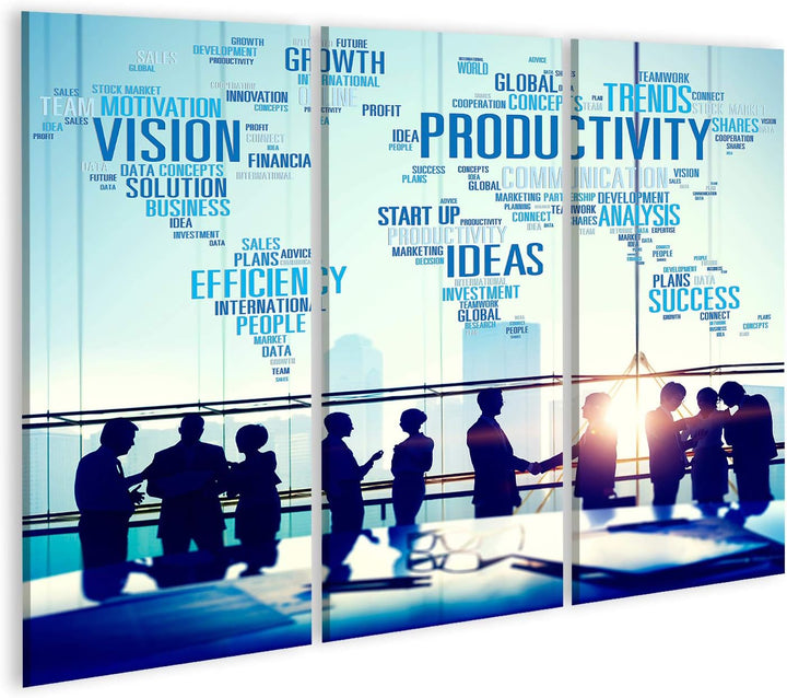 islandburner Bild auf Leinwand Productivity Sicht Idea Effizienzsteigerung Success Lösungskonzept Wa