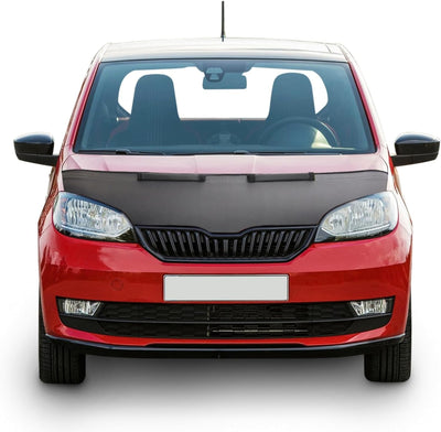 Auto-Bra AB3-00590 Carbon Optik kompatibel mit Skoda Citigo Bj. ab 2017 Haubenbra Steinschlagschutz