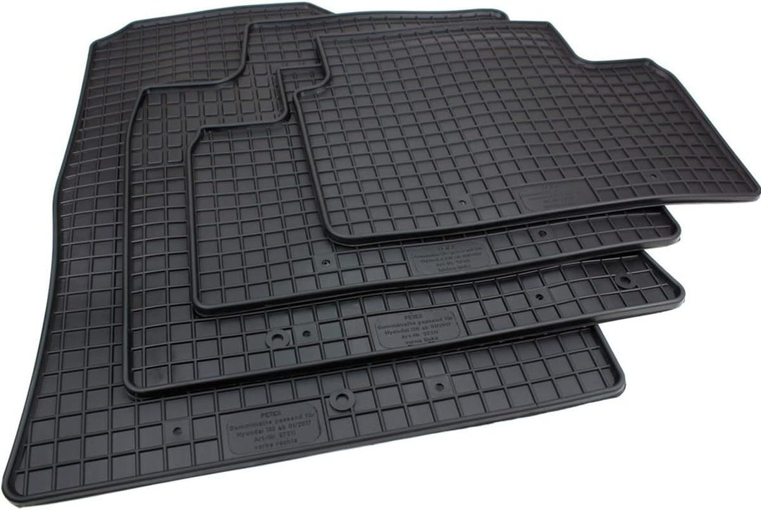 kfz-premiumteile24 Gummimatten Kompatibel mit Hyundai i30 / Fastback ab 2017 + Ceed/Pro Ceed/XCeed a