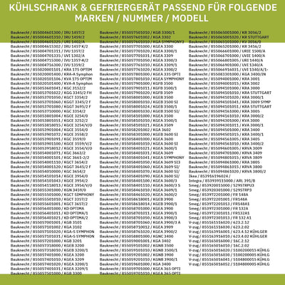Abstellfach kompatibel mit BAUKNECHT 481241829968 Flaschenabsteller 490x90mm für Kühlschranktüre