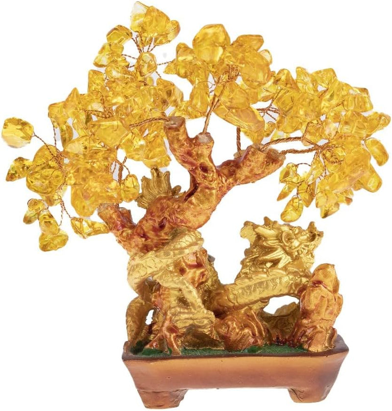 lachineuse Dragon-Baum aus Zitrone – Feng Shui – Erfolg, Reichtum und Wohlstand Drache - Citrin, Dra