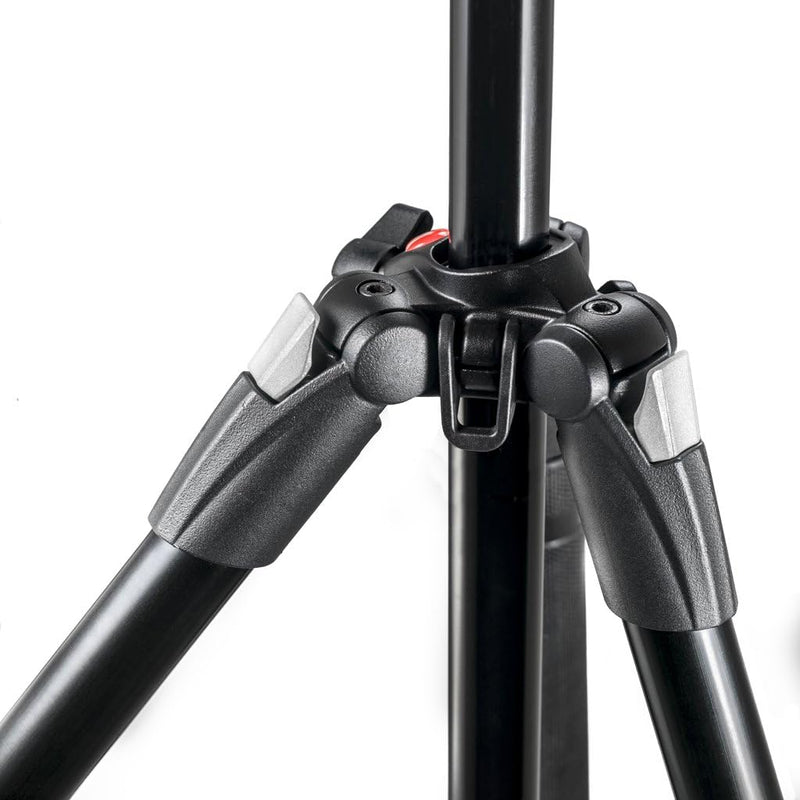 Manfrotto MT290XTA3 290 Xtra Alu-Stativ mit 3 Segmenten schwarz tripod Single, tripod Single